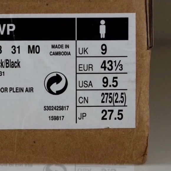 Salomon OUTblast TS CSWP Snow Boots Men US 9.5/ EU 43 1/3 Black 409223 - Picture 6 of 6